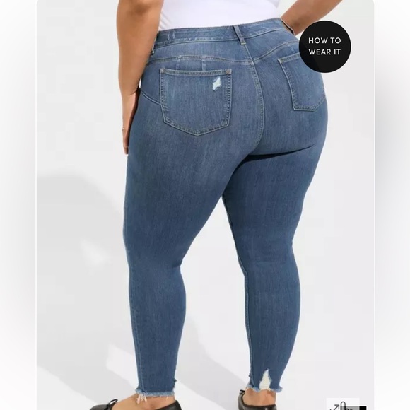 Torrid Skinny Jeans - Picture 2 of 16